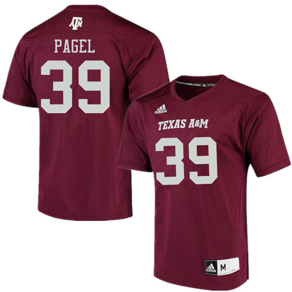 Men #39 Jake Pagel Texas Aggies College Football Jerseys Sale-Maroon Alumni Player Jersey - Click Image to Close